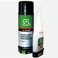 Клей двухкомпонентный универсальный SL705.200 (200ml+50g)