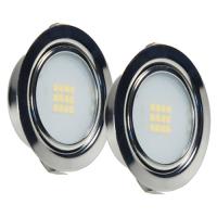Комплект светильников LED Replis-1 6000K 12LED (2шт), никель матовый