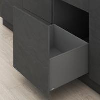Комплект LEGRABOX, высота  F, 500 мм, орион серый, матовый