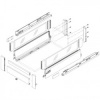 Передняя панель внутреннего ящика TANDEMBOX, 1036 мм, серая R9006, BLUM (Z31L1036A / 08479020)